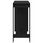Mesa de Bar con Estante Negra de Roble 102,5x46x103,5 cm de Madera Ingenierizada | Foro24.es | Tu tienda online para hogar, jardín y más Foro24.es