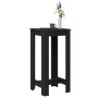 Mesa Bar Negro roble Madera elaborada 51x50x103,5 cm | Foro24.es | Tu tienda online para hogar, jardín y más Foro24.es