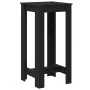 Mesa Bar Negro roble Madera elaborada 51x50x103,5 cm | Foro24.es | Tu tienda online para hogar, jardín y más Foro24.es