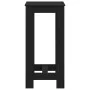 Mesa Bar Negro roble Madera elaborada 51x50x103,5 cm | Foro24.es | Tu tienda online para hogar, jardín y más Foro24.es