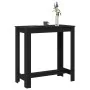 Mesa de Bar Negra de Roble 102x50x103.5 cm de Madera Sintetizada von , Küchen- und Esstische - Ref: Foro24-868079, Preis: 78,...