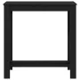 Mesa de Bar Negra de Roble 102x50x103.5 cm de Madera Sintetizada von , Küchen- und Esstische - Ref: Foro24-868079, Preis: 78,...