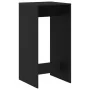 Mesa de Bar Negro Roble 51x50x103,5 cm Madera Ingenierizada | Foro24.es | Tu tienda online para hogar, jardín y más Foro24.es