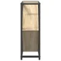 Botelleros Roble de Sonoma, Negro Tablero de partículas, Metal by , Wine racks - Ref: Foro24-868220, Price: 38,80 €, Discount...