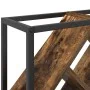 Botelleros Roble ahumado Marco de metal y estantes de madera von , Weinregale - Ref: Foro24-868221, Preis: 38,80 €, Rabatt: -5%%