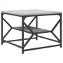 Mesa de Café con Estantería - Gris Sonoma - 51x50x40 cm - Hecha de Madera | Foro24.es | Tu tienda online para hogar, jardín y más Foro24.es