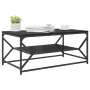 Mesa de Café con estante Roble Negro 90x50x40 cm Madera Ingenierizada | Foro24.es | Tu tienda online para hogar, jardín y más Foro24.es