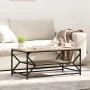 Mesa de Café con Estante Roble Sonoma 90x50x40 cm Madera Elaborada | Foro24.es | Tu tienda online para hogar, jardín y más Foro24.es
