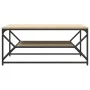 Mesa de Café con Estante Roble Sonoma 90x50x40 cm Madera Elaborada | Foro24.es | Tu tienda online para hogar, jardín y más Foro24.es