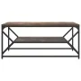 Mesa de Café con Estante Roble Ahumado 90x50x40 cm Madera Engineered | Foro24.es | Tu tienda online para hogar, jardín y más Foro24.es