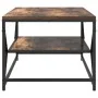 Mesa de Café con Estante Roble Ahumado 90x50x40 cm Madera Engineered | Foro24.es | Tu tienda online para hogar, jardín y más Foro24.es
