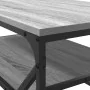Mesa de café con estante Gris Sonoma 90x50x40 cm Madera elaborada von , Couchtisch - Ref: Foro24-868234, Preis: 63,78 €, Raba...