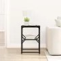 Mesa Auxiliar Negra de Roble 41x40x60 cm de Madera Ingenierizada by , Nightstands - Ref: Foro24-868237, Price: 46,06 €, Disco...