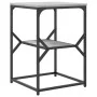 Grey Sonoma Madera Elaborada Compacta Mesa de Noche Rectangular de , Mesitas de noche - Ref: Foro24-868240, Precio: 44,87 €, ...