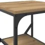 Mesa Lateral de Roble Artesanal 41x40x60 cm de Madera Ingenierizada by , Nightstands - Ref: Foro24-868242, Price: 43,73 €, Di...