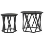 Mesas Laterales Anidadas 2 pcs Madera de Roble Negri | Foro24.es | Tu tienda online para hogar, jardín y más Foro24.es