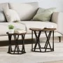 Mesa de Café Roble ahumado Madera maciza de Acacia Mediana von , Couchtisch - Ref: Foro24-868245, Preis: 60,60 €, Rabatt: -5%%