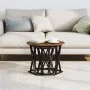 Mesa de Café Roble ahumado Madera maciza de Acacia Mediana von , Couchtisch - Ref: Foro24-868245, Preis: 60,60 €, Rabatt: -5%%