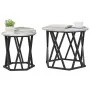 Mesas laterales apilables 2 pcs Gris Sonoma Madera Ingenierizada | Foro24.es | Tu tienda online para hogar, jardín y más Foro24.es