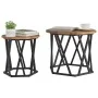 Mesas laterales apilables 2 pcs de madera vintage y contrachapada | Foro24.es | Tu tienda online para hogar, jardín y más Foro24.es