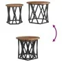 Mesas laterales apilables 2 pcs de madera vintage y contrachapada | Foro24.es | Tu tienda online para hogar, jardín y más Foro24.es
