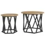 Mesas Laterales Anidadas 2 pcs de Madera de Roble Artisan | Foro24.es | Tu tienda online para hogar, jardín y más Foro24.es