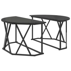 Comprar Mesa de café Negra de Roble 80x80x42 cm