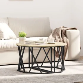 Mesa de Café Sonoma Oak 80x80x42 cm Madera