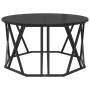 Mesa de café Negra de Roble 80x80x42 cm en Madera | Foro24.es | Tu tienda online para hogar, jardín y más Foro24.es