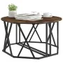 Mesa de café de roble ahumado 80x80x42 cm de madera de ingeniería von , Couchtisch - Ref: Foro24-868251, Preis: 73,92 €, Raba...