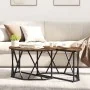 Mesa de café de roble ahumado 80x80x42 cm de madera de ingeniería von , Couchtisch - Ref: Foro24-868251, Preis: 73,92 €, Raba...