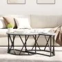 Mesa de café Gris Sonoma 80x80x42 cm de madera de ingeniería | Foro24.es | Tu tienda online para hogar, jardín y más Foro24.es