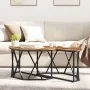 Mesa de café de madera vieja 80x80x42 cm de madera compuesta | Foro24.es | Tu tienda online para hogar, jardín y más Foro24.es