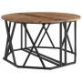 Mesa de café de madera vieja 80x80x42 cm de madera compuesta | Foro24.es | Tu tienda online para hogar, jardín y más Foro24.es