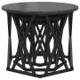 Mesas Laterales Apilables 3 pcs Negro Madera de Roble Ingenierizada by , Coffee table - Ref: Foro24-868255, Price: 80,33 €, D...