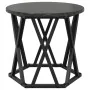 Mesas Laterales Apilables 3 pcs Negro Madera de Roble Ingenierizada by , Coffee table - Ref: Foro24-868255, Price: 80,33 €, D...