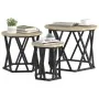Mesas Laterales Anidadas 3 piezas Madera de Roble Sonoma | Foro24.es | Tu tienda online para hogar, jardín y más Foro24.es