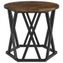 Mesas Auxiliares Nesting 3 pcs Madera de Roble Ahumada by , Coffee table - Ref: Foro24-868257, Price: 75,54 €, Discount: -5%%