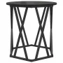 Mesas Laterales 2 pcs de Madera de Roble Negra | Foro24.es | Tu tienda online para hogar, jardín y más Foro24.es