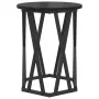 Mesas Laterales 2 pcs de Madera de Roble Negra | Foro24.es | Tu tienda online para hogar, jardín y más Foro24.es