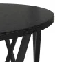 Mesas Laterales 2 pcs de Madera de Roble Negra | Foro24.es | Tu tienda online para hogar, jardín y más Foro24.es