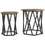 Mesas Laterales 2 pcs Madera Vieja Madera de Ingeniería by , Coffee table - Ref: Foro24-868265, Price: 63,38 €, Discount: -5%%