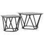 Gris sonoma Madera de ingeniería y metal Mediana Duradera | Foro24.es | Tu tienda online para hogar, jardín y más Foro24.es