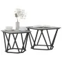 Gris sonoma Madera de ingeniería y metal Mediana Duradera | Foro24.es | Tu tienda online para hogar, jardín y más Foro24.es