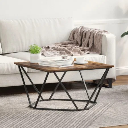 Roble Ahumado Madera Mediana Resistente Mesas de Café by , Coffee table - Ref: Foro24-868275, Price: 55,18 €, Discount: -5%%