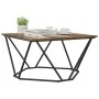 Roble Ahumado Madera Mediana Resistente Mesas de Café by , Coffee table - Ref: Foro24-868275, Price: 55,18 €, Discount: -5%%