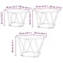 Mesas Laterales 3 pcs Madera Ingenierizada Roble Sonoma | Foro24.es | Tu tienda online para hogar, jardín y más Foro24.es