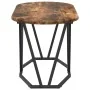 Mesa de café de roble ahumado 80x40x40,5 cm de madera ingenierizada y metal by , Coffee table - Ref: Foro24-869692, Price: 44...