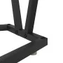 Mesa de café de roble ahumado 80x40x40,5 cm de madera ingenierizada y metal by , Coffee table - Ref: Foro24-869692, Price: 44...