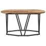 Mesa de café de madera vintage 80x40x40,5 cm en madera de ingeniería y metal | Foro24.es | Tu tienda online para hogar, jardín y más Foro24.es